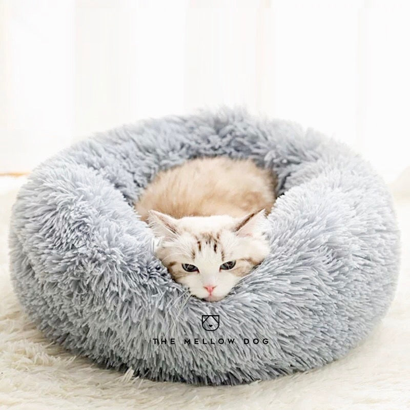 soft Calming Cat Bed