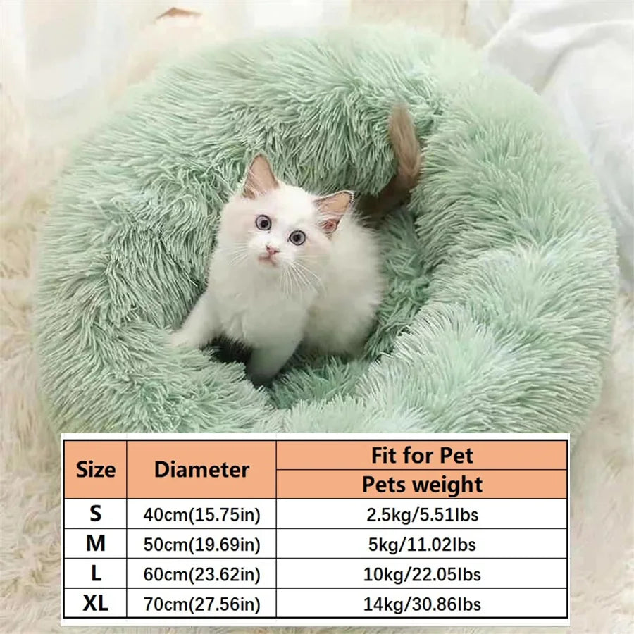 soft Calming Cat Bed