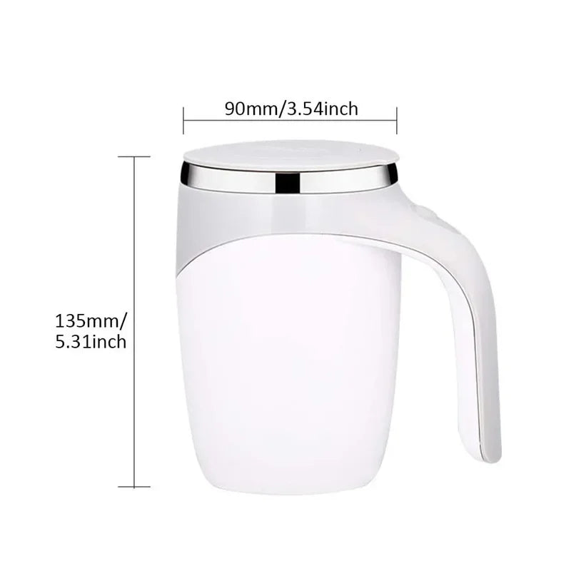 Self-Stirring Magnetic Mug – Rechargeable Electric Coffee & Tea Mixing Cup