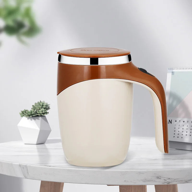 Self-Stirring Magnetic Mug – Rechargeable Electric Coffee & Tea Mixing Cup